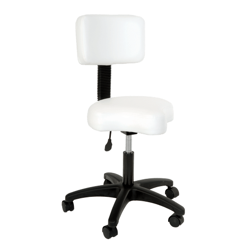 Silhouet-Tone CONTOURED STOOL AIR-LIFT with backrest   | Spa Vision Medical Supply