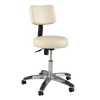 Silhouet-Tone  ROUNDED STOOL DELUXE with backrest  | Spa Vision Medical Supply