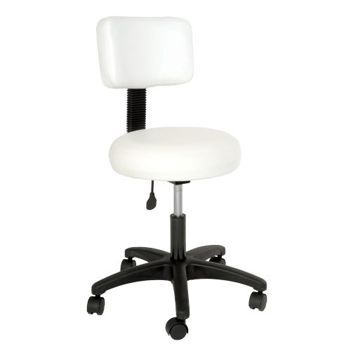 Silhouet-Tone  ROUNDED STOOL with backrest  | Spa Vision Medical Supply