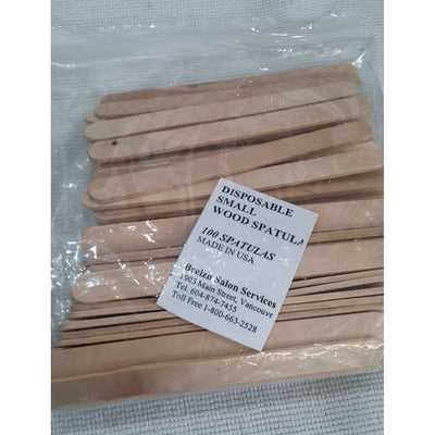 Wax- Depilatory Wooden Spatulas - Breizh Esthetic & Salon Supply - 3